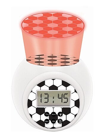 Sveglia con proiettore Edizione calcio con timer