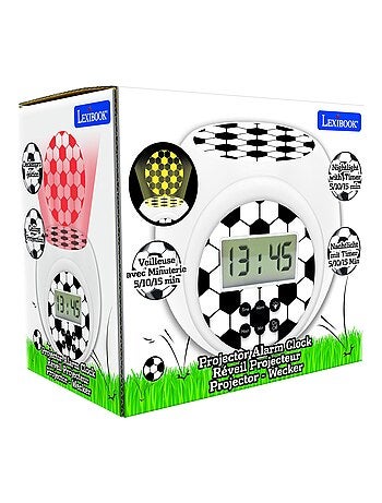 Sveglia con proiettore Edizione calcio con timer