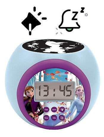 Sveglia con proiettore Frozen e timer