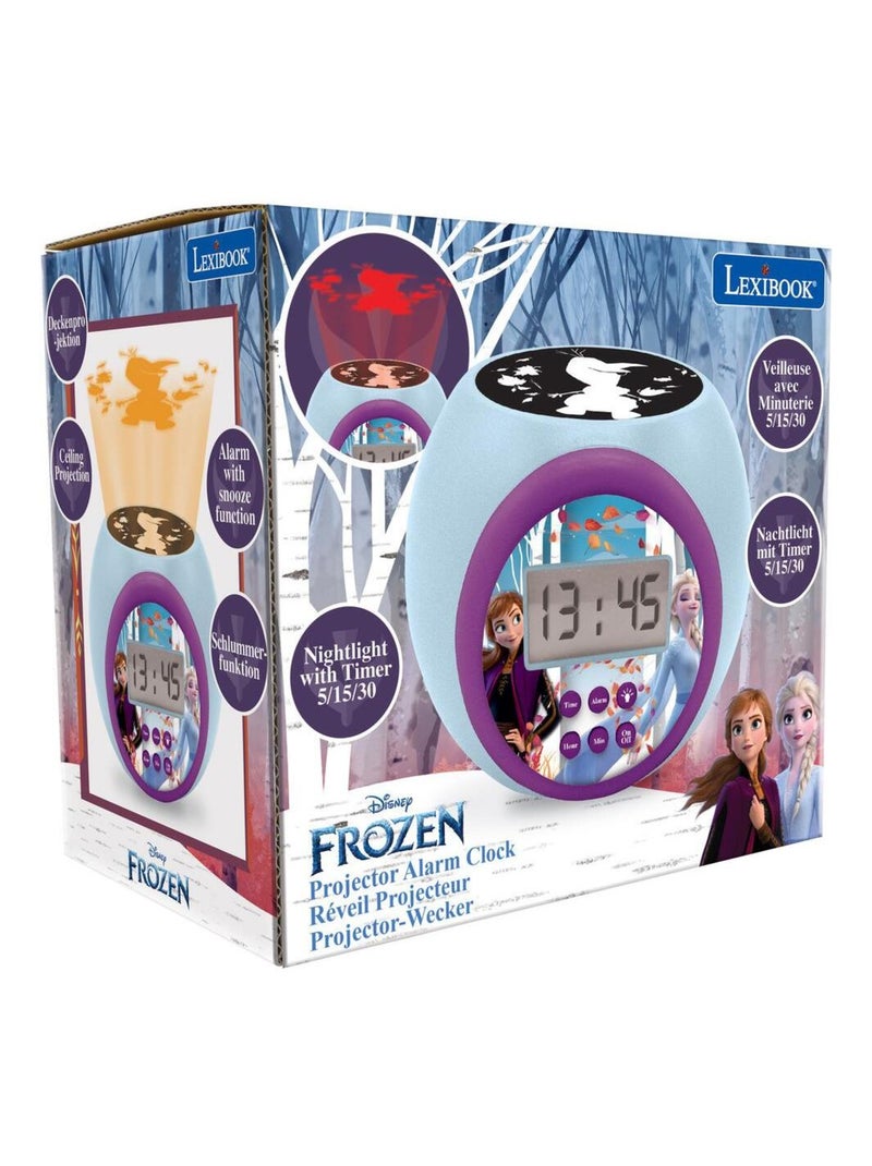 Sveglia con proiettore Frozen e timer Blu - Kiabi