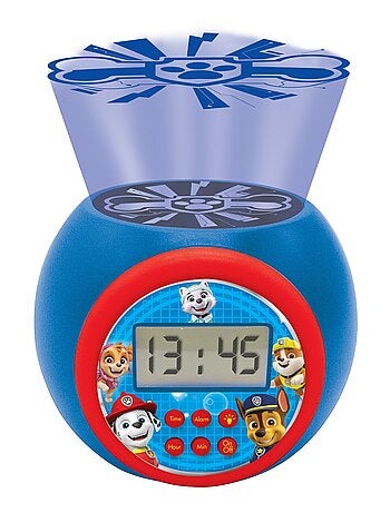 Sveglia con proiettore Paw Patrol con timer