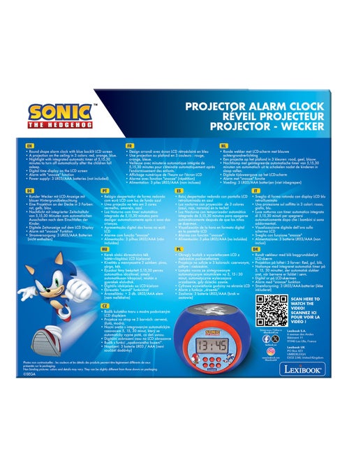 Sveglia con proiettore sonico - Kiabi