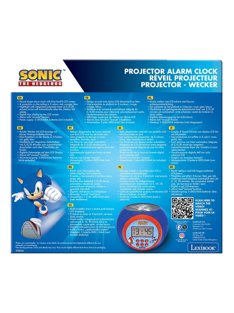 Sveglia con proiettore sonico Blu - Kiabi