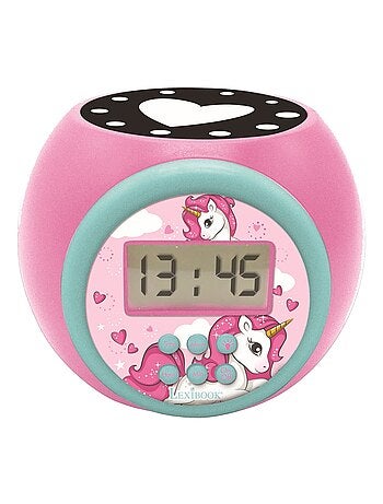 Sveglia con proiettore Unicorno e timer