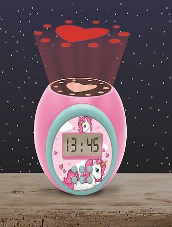 Sveglia con proiettore Unicorno e timer