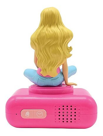 Sveglia digitale con Barbie 3D, luce notturna ed effetti sonori
