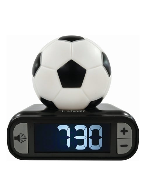 Sveglia digitale con luce notturna 3D e effetti sonori del calcio - Kiabi