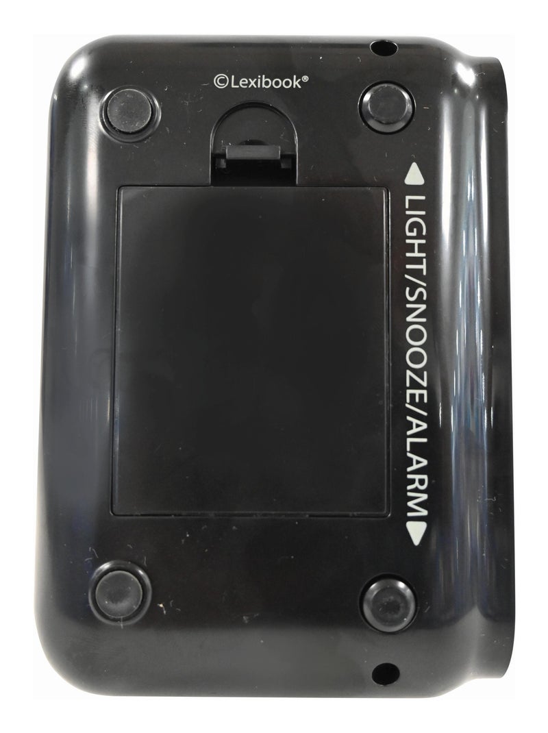 Sveglia digitale con luce notturna 3D e effetti sonori del calcio Bianco - Kiabi