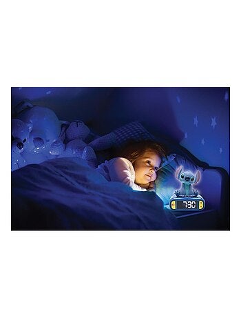 Sveglia digitale con luce notturna 3D Stitch ed effetti sonori