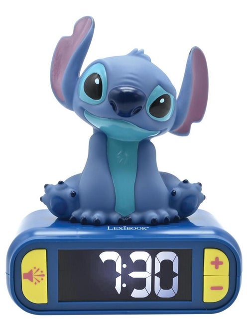 Sveglia digitale con luce notturna 3D Stitch ed effetti sonori - Kiabi