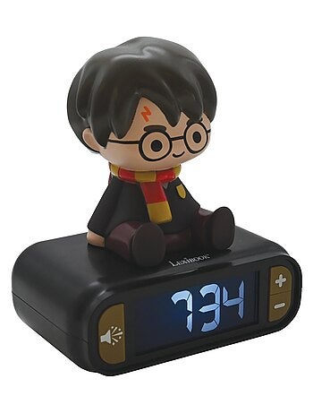 Sveglia digitale con luce notturna ed effetti sonori in 3D di Harry Potter