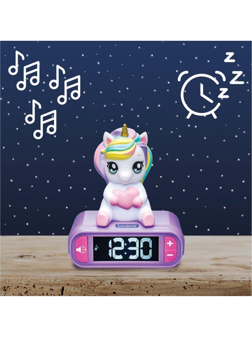 Sveglia digitale con unicorno 3d ed effetti sonori - Kiabi