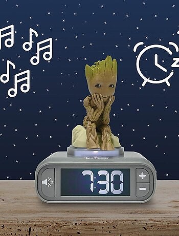 Sveglia Groot Nighlight con suoni