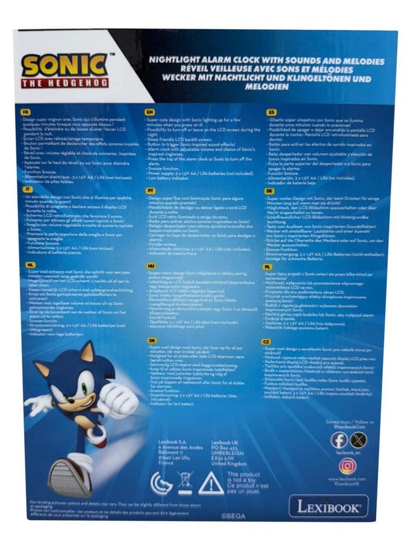 Sveglia notturna a luce sonica con suoni Blu - Kiabi