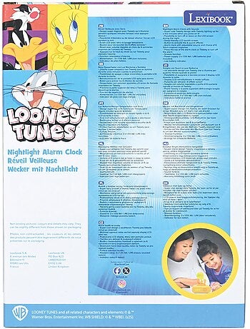 Sveglia notturna con suoni Tweety