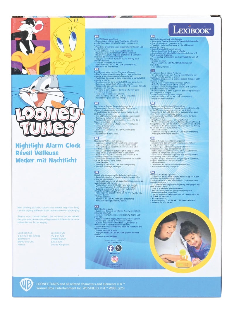 Sveglia notturna con suoni Tweety Giallo - Kiabi