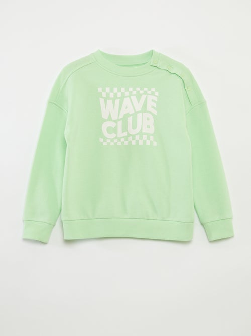 Sweat stampato - collezione facile da indossare - Kiabi