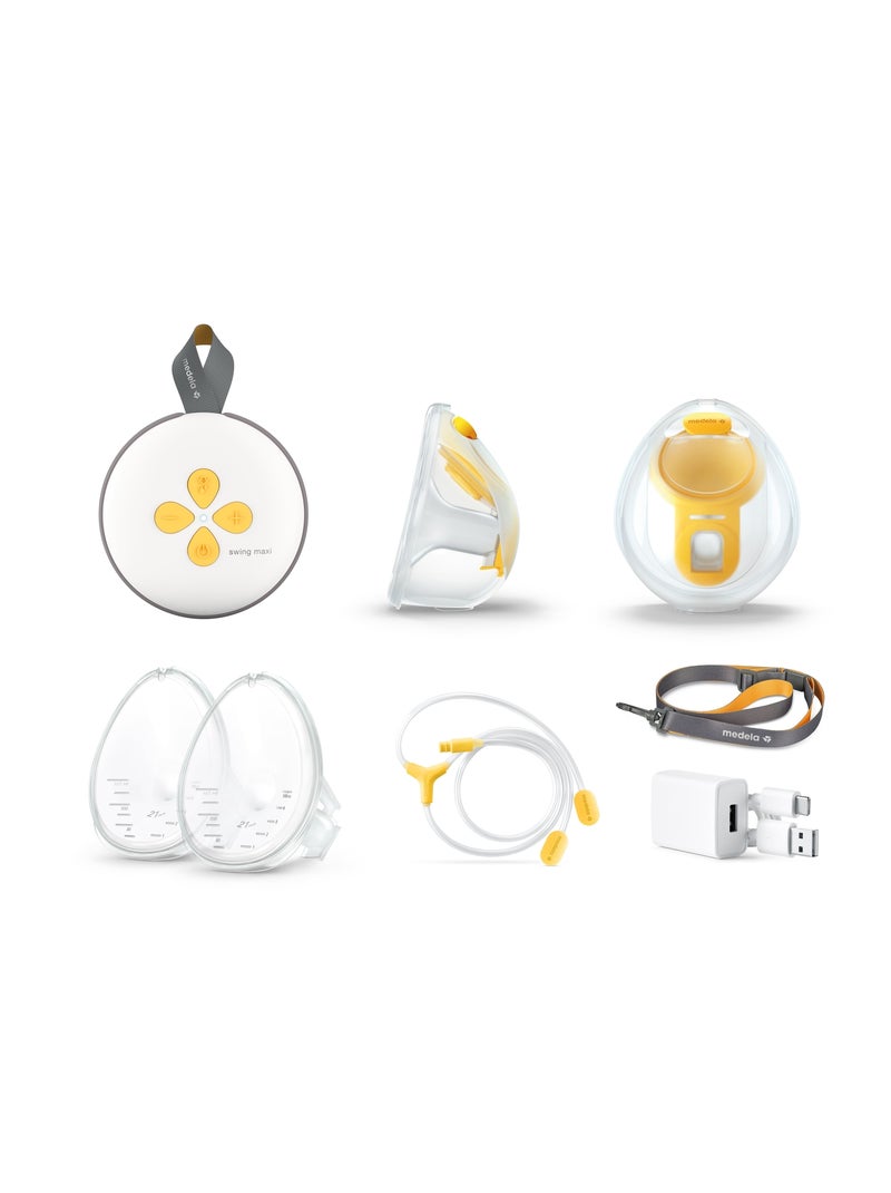 Swing Maxi™ - Tiralatte Elettrico Doppio Hands-free - Compatto, a mani libere, leggero, ultra Trasparente - Kiabi