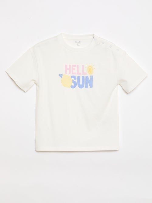 T-shirt - Collezione facile da indossare - Kiabi