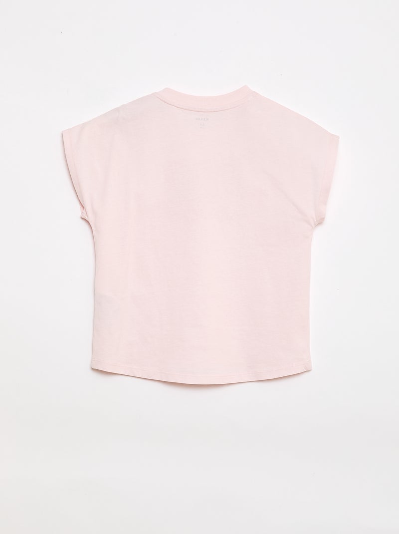 T-shirt - Collezione facile da indossare Rosa - Kiabi