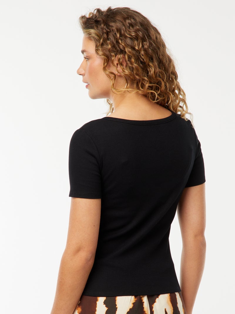 Bottoni A Coda Neri 20x8.5mm - Set Da 10 Pezzi Per Cucito E Decorazione - Foto 3