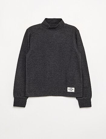 T-shirt a collo alto