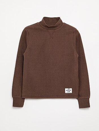 T-shirt a collo alto
