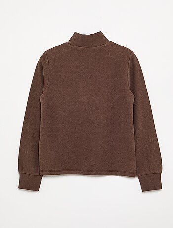 T-shirt a collo alto
