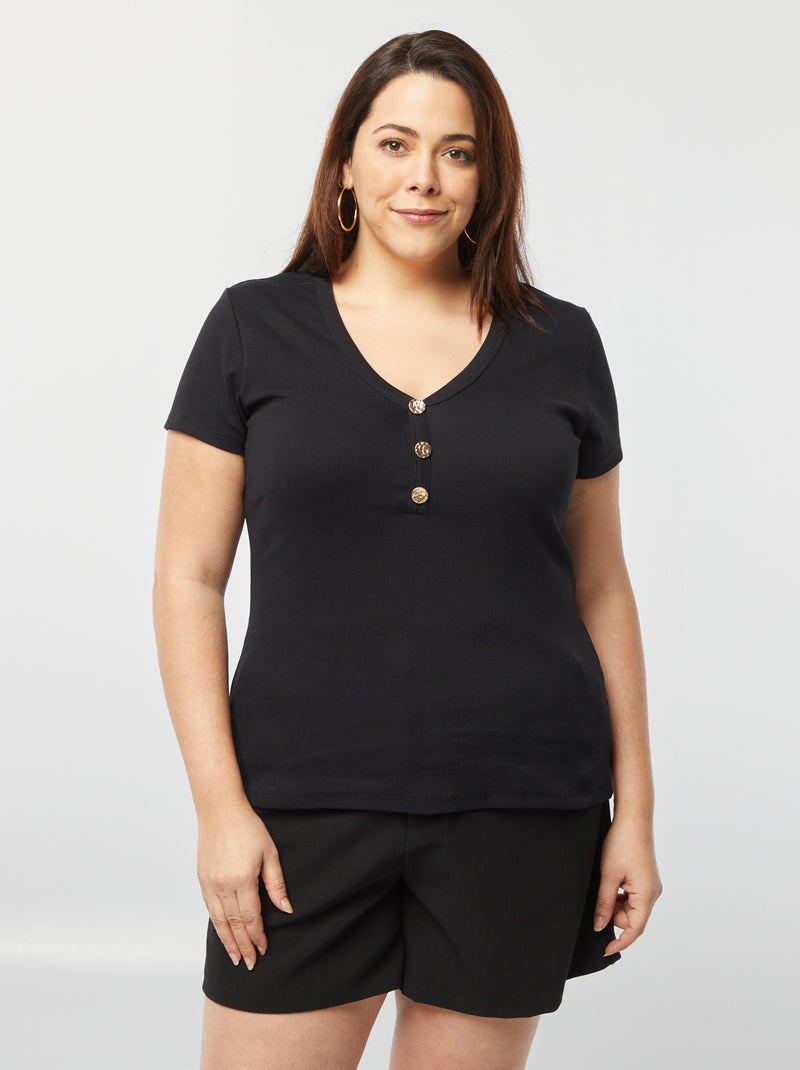 Magliette Da Donna Top Estivi Girocollo Manica Corta Top Basic - Foto 3