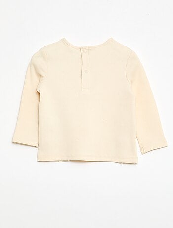 T-shirt a coste con righe