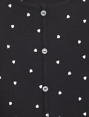 T-shirt a coste floreale