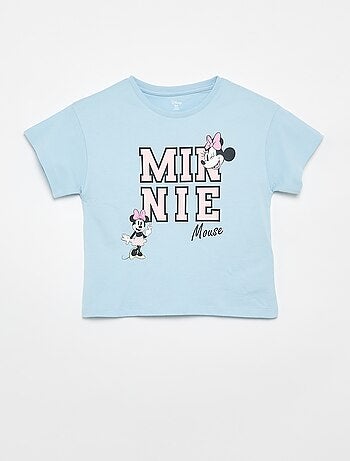 T-shirt a girocollo e maniche corte 'Minnie' 'Disney'