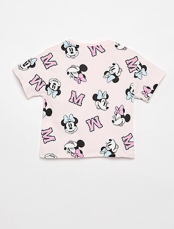 T-shirt a girocollo e maniche corte 'Minnie' 'Disney'