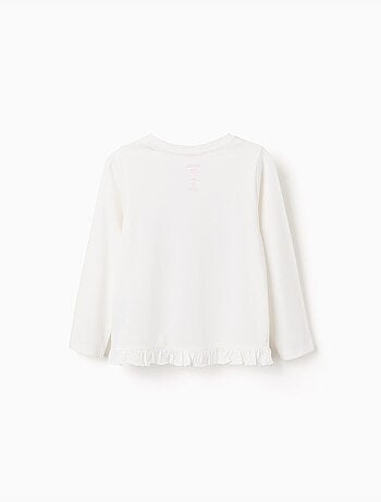 T-shirt a manica lunga con stampa hello kitty e friends