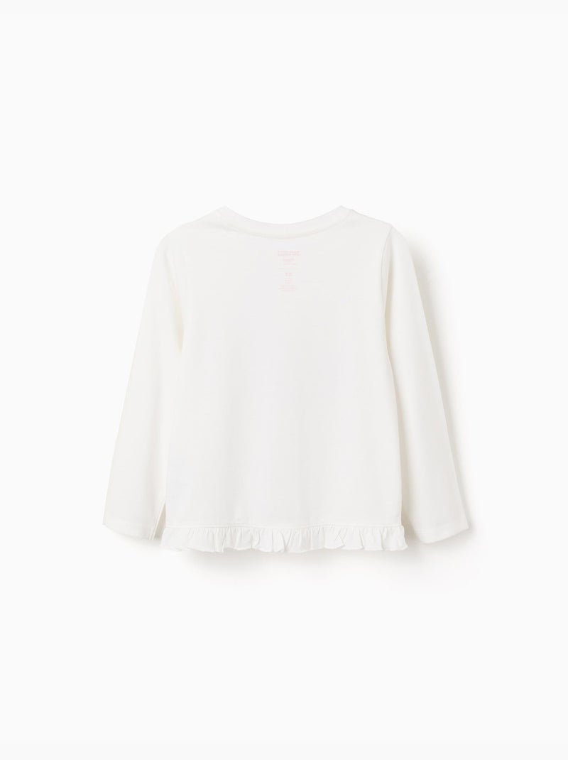 T-shirt a manica lunga con stampa hello kitty e friends Bianco - Kiabi