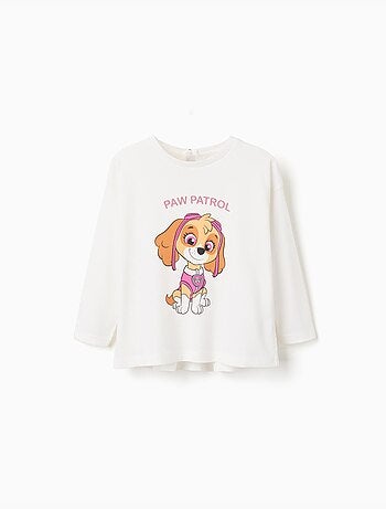 T-shirt a manica lunga con stampa skye