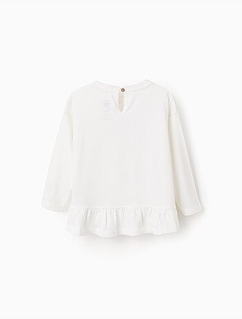 T-shirt a manica lunga con stampa skye
