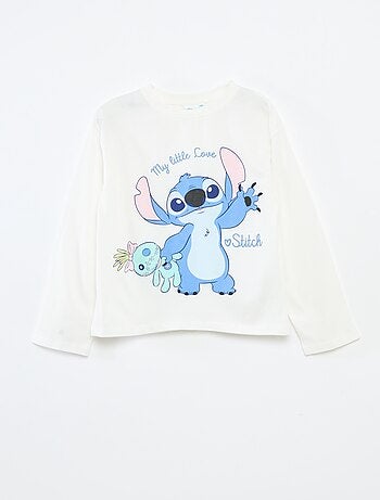 T-shirt a manica lunga 'Stitch' 'Disney'