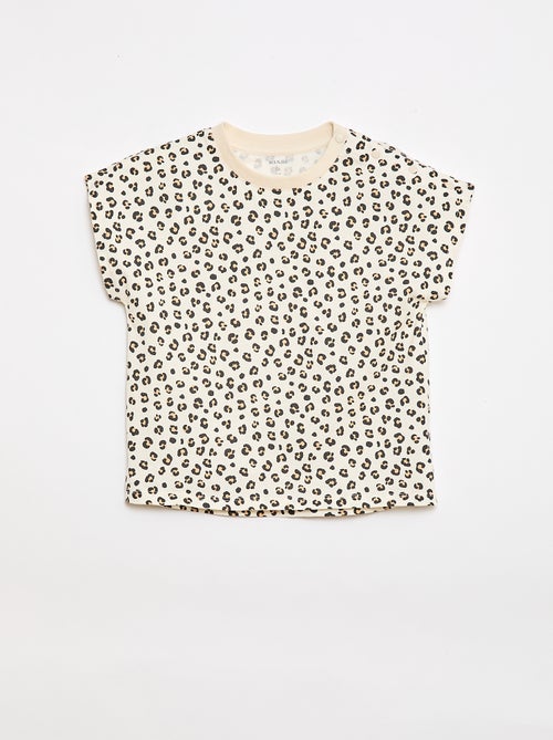 T-shirt a maniche corte - Collezione facile da indossare - Kiabi