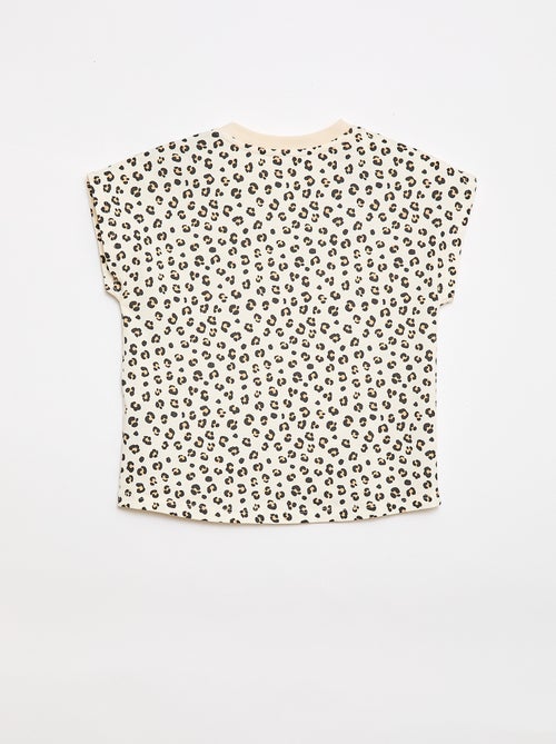 T-shirt a maniche corte - Collezione facile da indossare - Kiabi