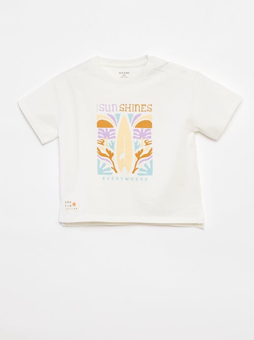 T-shirt a maniche corte - Graphik Edition - Kiabi