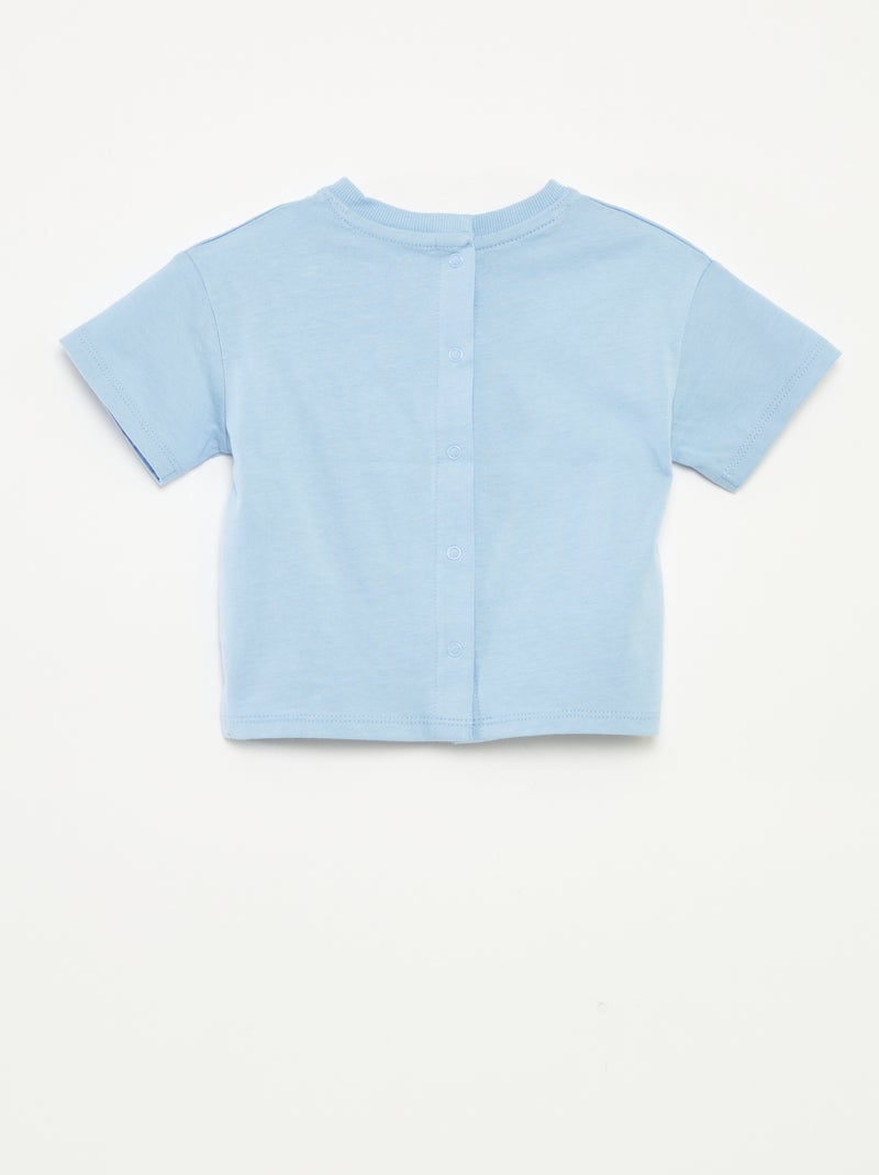 T-shirt a maniche corte - Tough Cotton BLU - Kiabi