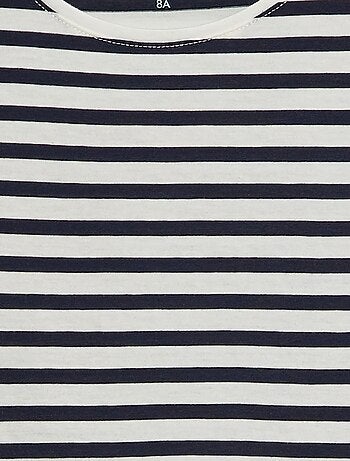 T-shirt a maniche corte a righe