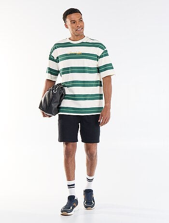 T-shirt a maniche corte a righe