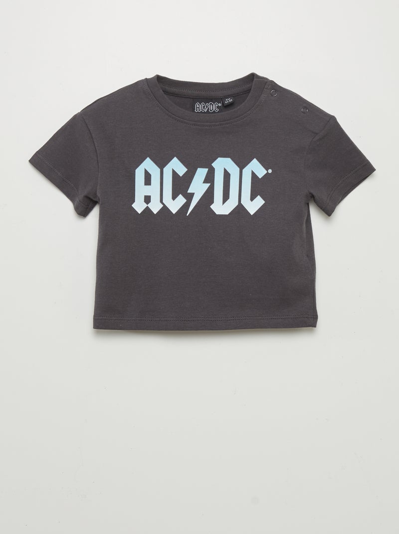 T-shirt a maniche corte 'AC/DC' NERO - Kiabi