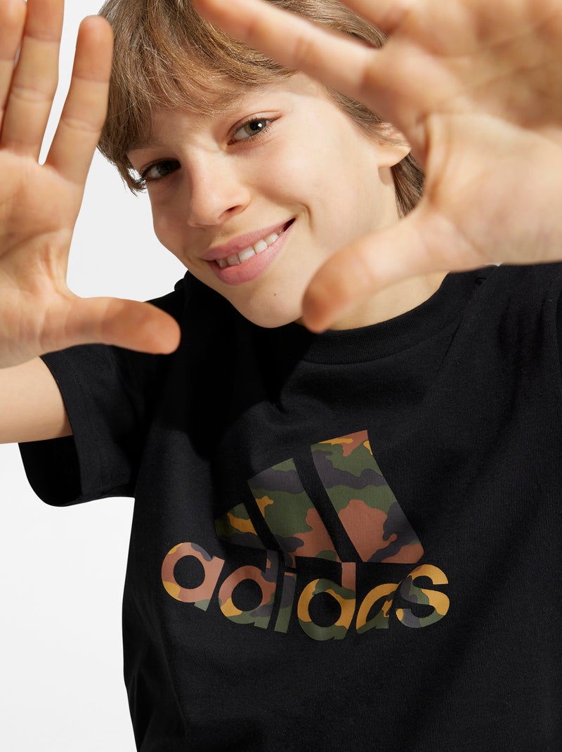 T-shirt a maniche corte 'adidas' NERO - Kiabi