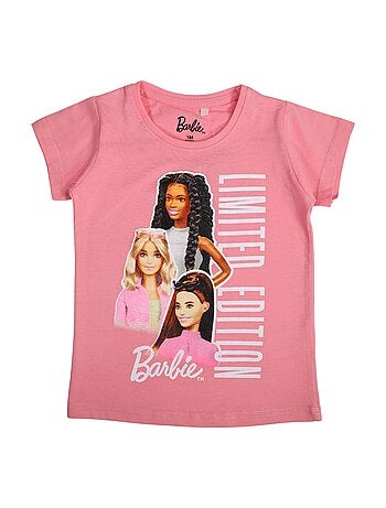 T-shirt a maniche corte Barbie bambina