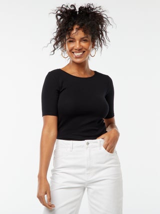 T-shirt a maniche corte basic