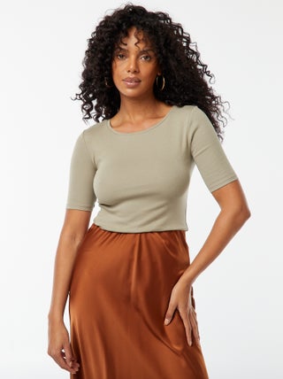T-shirt a maniche corte basic