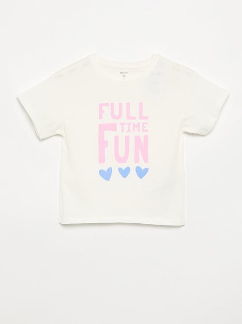 T-shirt a maniche corte - Kiabi